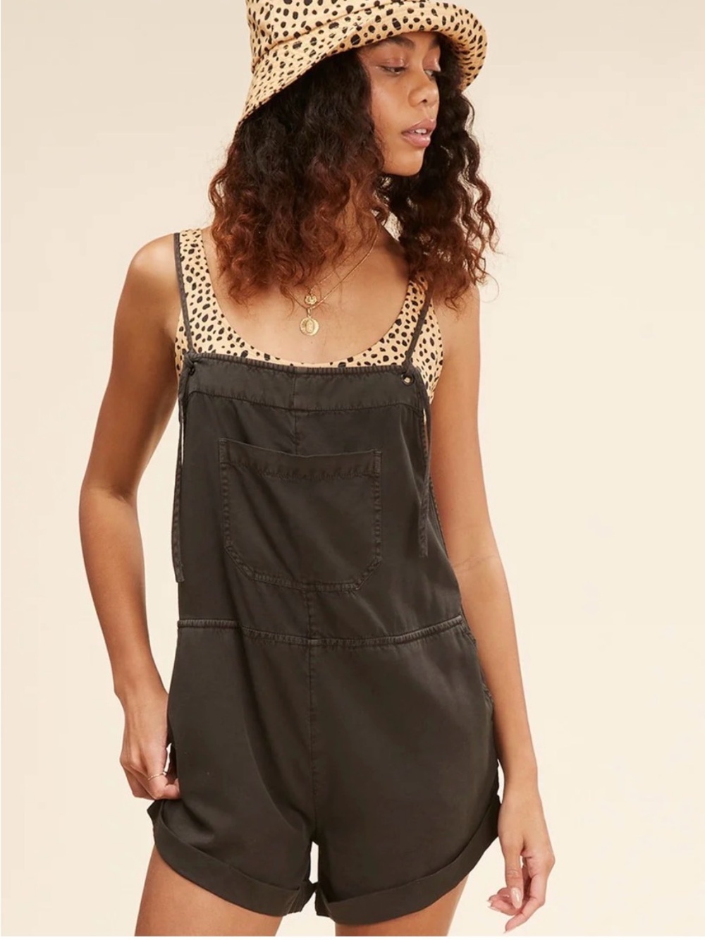 Billabong Women’s Wild Pursuit Overall in Black. Size Small. Brand New W/ Tags